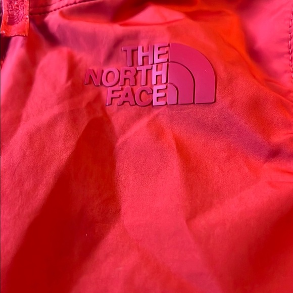 The North Face Red Raincoat Hood Water-Resistant Fabric Size 2T EUC - Picture 4 of 5